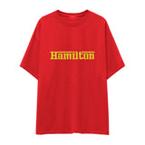 Hamilton / Ferrari Oversize Tişört