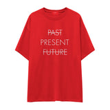 Past Present Future Oversize Tişört