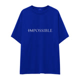 IMPOSSIBLE Oversize Tişört