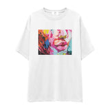 Lips Oversize Tişört