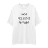 Past Present Future Oversize Tişört