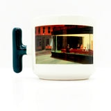 Edward Hopper Gece Kuşları - Nighthawks Tablosu T Kulplu Bardak