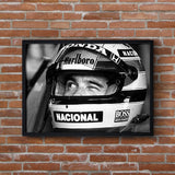 The Legend / Ayrton Senna Poster