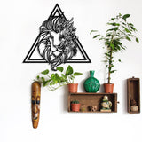 The Lion - Aslan Metal Duvar Dekoru