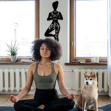 Do Yoga Enjoy Life - Metal Tablo