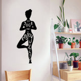 Do Yoga Enjoy Life - Metal Tablo