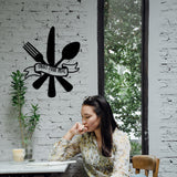 Enjoy Your Meal - Metal Duvar Dekoru
