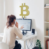 Bitcoin Gold - Metal Duvar Dekoru