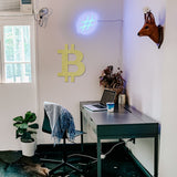 Bitcoin Gold - Metal Duvar Dekoru