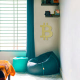 Bitcoin Gold - Metal Duvar Dekoru
