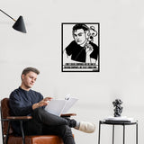 Elon Musk Metal Tablo