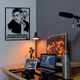 Elon Musk Metal Tablo