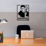 Elon Musk Metal Tablo