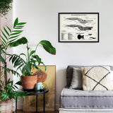USS Enterprise Ivory Poster