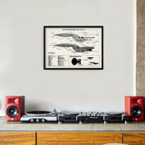 USS Enterprise Ivory Poster