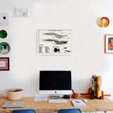 USS Enterprise Ivory Poster