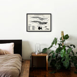 USS Enterprise Ivory Poster