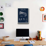 Football Goal Blueprint - Kale Poster