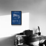 Football Goal Blueprint - Kale Poster