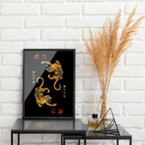 Twin Tigers - Kaplanlı Poster