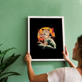 Kanagawa Cat - Kedili Poster