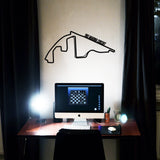 Yas Marina Circuit Metal Tablo