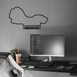 Melbourne Grand Prix Circuit Metal Tablo