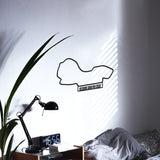 Melbourne Grand Prix Circuit Metal Tablo