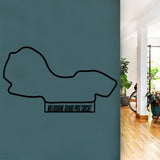 Melbourne Grand Prix Circuit Metal Tablo
