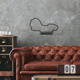 Melbourne Grand Prix Circuit Metal Tablo
