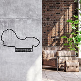 Melbourne Grand Prix Circuit Metal Tablo