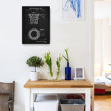 Basketball Net Chalkboard Poster