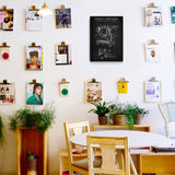 Espresso Machine Chalkboard Poster
