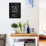 Espresso Machine Chalkboard Poster