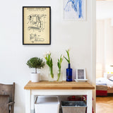 Espresso Machine Vintage Poster