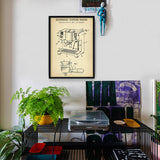 Espresso Machine Vintage Poster