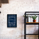 Monopoly Navy Blue Poster