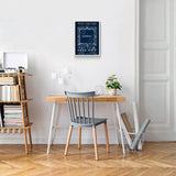 Monopoly Navy Blue Poster