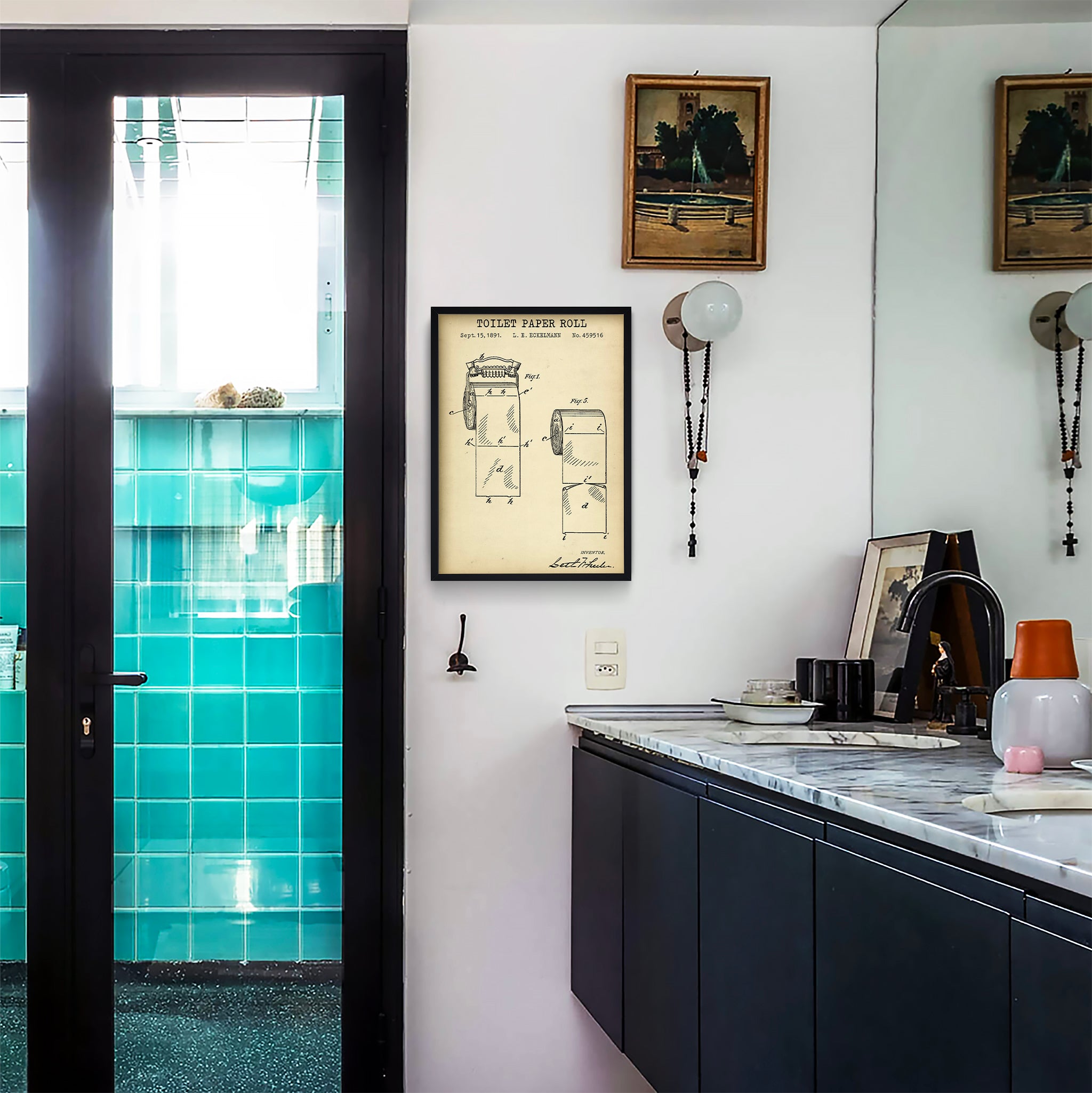 Toilet Paper Vintage Poster – thelucidlab