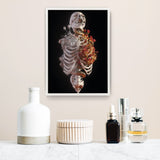 Blossom Skeleton Poster