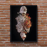 Blossom Skeleton Poster
