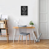 Death Star Chalkboard Poster