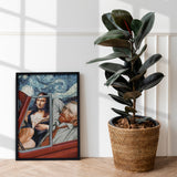 Mona and van Gogh's secret Poster