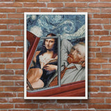 Mona and van Gogh's secret Poster