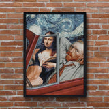 Mona and van Gogh's secret Poster