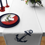 Beyaz Sailor Runner Örtü