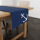 Lacivert Sailor Runner Örtü