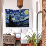 The Starry Night - Yıldızlı Gece Duvar Örtüsü
