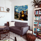 Mona Lisa- İnci Küpeli Kız The Starry Night Duvar Örtüsü