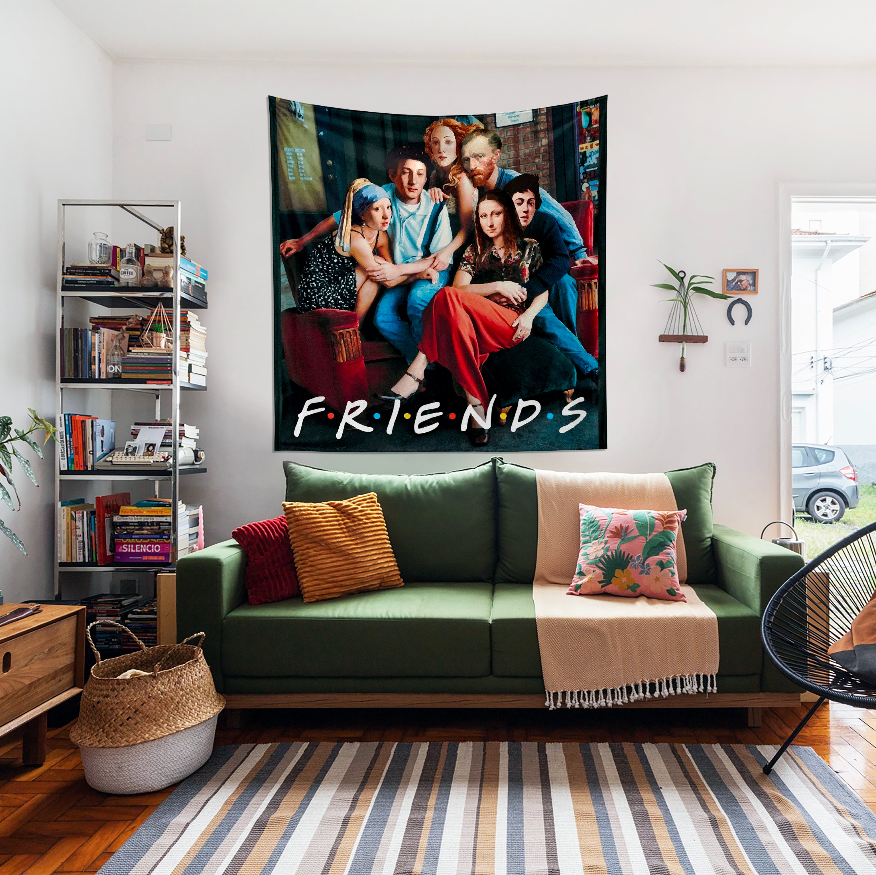 Friends Tapestry - Friends Series Themed Wall Covering Room Decoration